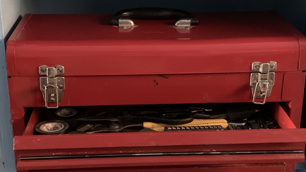 THE BIG RED TOOLBOX by Patti Shene